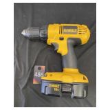 Dewalt Drill working