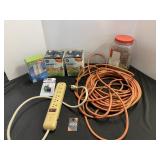 Extension Cords, Nails & Light Bulbs