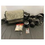 Pentax 35MM Camera Extra Lens & Bag