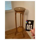 Plant Stand with Plant