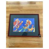 Signed Framed Picture