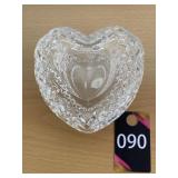 Waterford Crystal Heart Trinket Dish