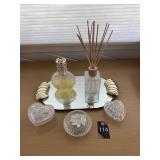 Trinket Boxes & Dresser Mirror