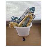 Hangers & Waste Can