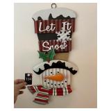 Snowman Wall Decor