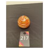 Blown Glass Paper Weight
