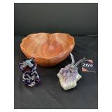 Wood Bowl & Misc