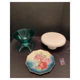 Cake Plate & Misc