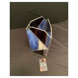 Stained Glass Candle Cover