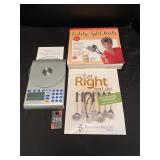 Food Scale & Cook Books