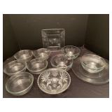 Glass Bowls & MIsc