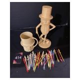 Mr Peanut Bank, Cup & Appetizer Skewers
