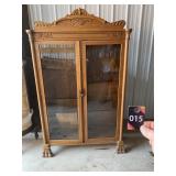 Curio Cabinet 42"Wx71"Hx13"D