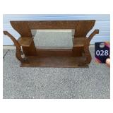 Wood Framed Mirror42"Wx25"Hx9"D