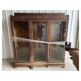 Display Case no shelves 60"Wx13"Dx66"H