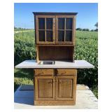 Portable Cabinet & Sink 63"Wx25"Dx52"H