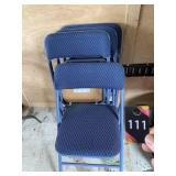 4 Card Table Chairs