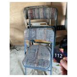 4 Card Table Chairs not matching