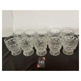 Fostoria Footed Juice Glasses