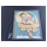 Charlotte Becker Lithograph Print 14"x16"