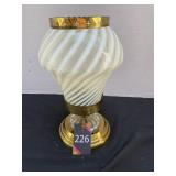 Opalescent  Striped Lamp no cord