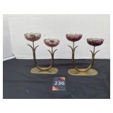 Linkoping Sweden Candlestick Holders