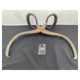 Ice Tongs from Wood Co Hudson NY 542-Binch
