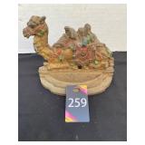 Cast Iron Camel Book End 6"x5"