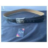 Genuine Leather Belt & Buckle 40