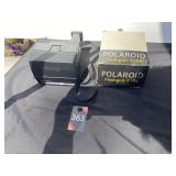 Vintage Polariod Camera & Flash