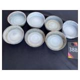 Vintage Zinc Jar Lids