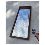 Vintage 25"x63" Mirror