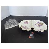 Vintage Spoon Rest & Napkin Holder