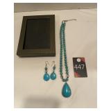Necklace & Earrings