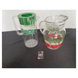 Vintage Glass & Tropicana Pitcher