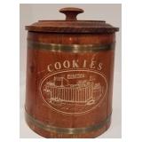 Wooden Cookie Jar