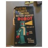 Vintage Electric Remote Control Robot