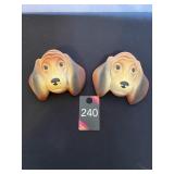 1961 Miller Studio Hound Dog Wall Decor