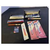 Parker Pen & Pencil Set & Misc