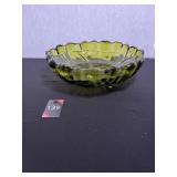 11.5"D Indiana Glass Footed Bowl