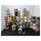 Vintage Beer Can Collection