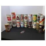 Vintage Beer Can Collection
