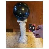 Gazing Ball & Stand