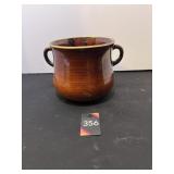 Redwing Village Brown Bean Pot