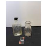 Kee & Chapell Milk Bottle & Half Pint