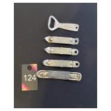 Vintage Beer Bottle Openers