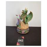 Musical Dragon & Wizzard Figurine