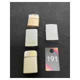 Zippo & Ronson Lighters