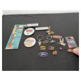 Pins, Keychain & Misc