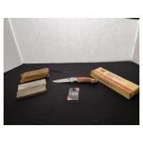 Knife & Sharpening Stones